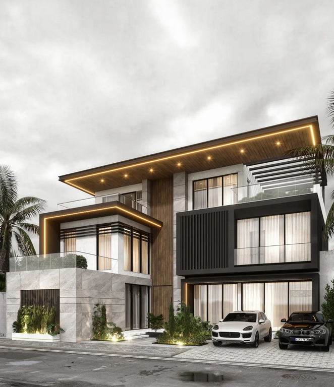 Desain Rumah Modern yang Super Elegan