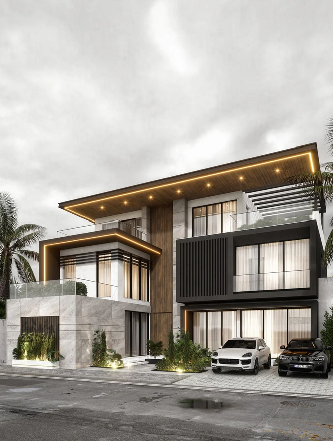 Desain Rumah Modern yang Super Elegan